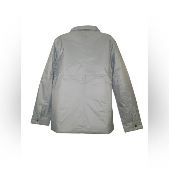 Rains Fuse Overshirt Jacket Sky Blue Size S | Lightweight Insulated Rare - Picture 5 of 9